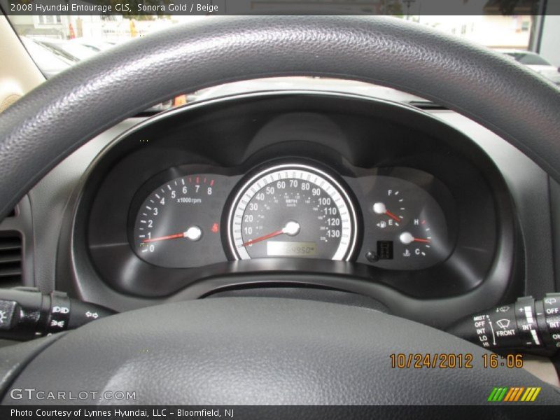 Sonora Gold / Beige 2008 Hyundai Entourage GLS