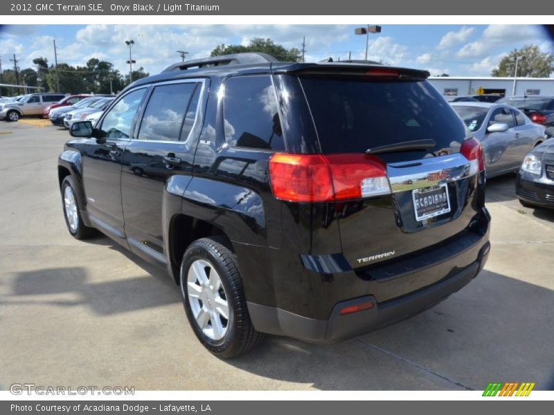 Onyx Black / Light Titanium 2012 GMC Terrain SLE