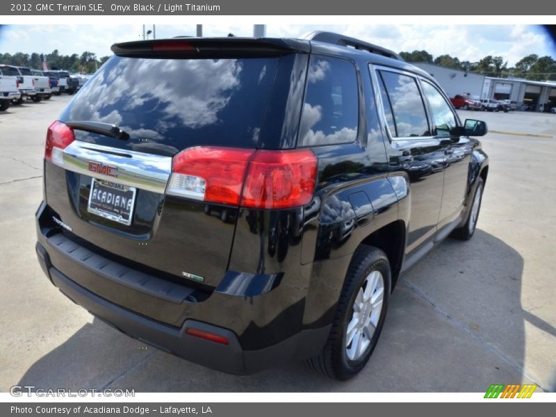Onyx Black / Light Titanium 2012 GMC Terrain SLE