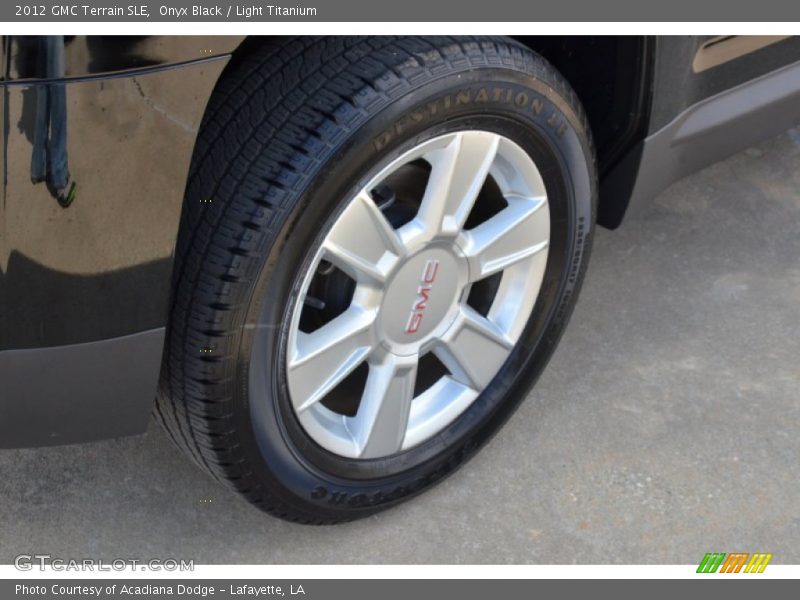 Onyx Black / Light Titanium 2012 GMC Terrain SLE