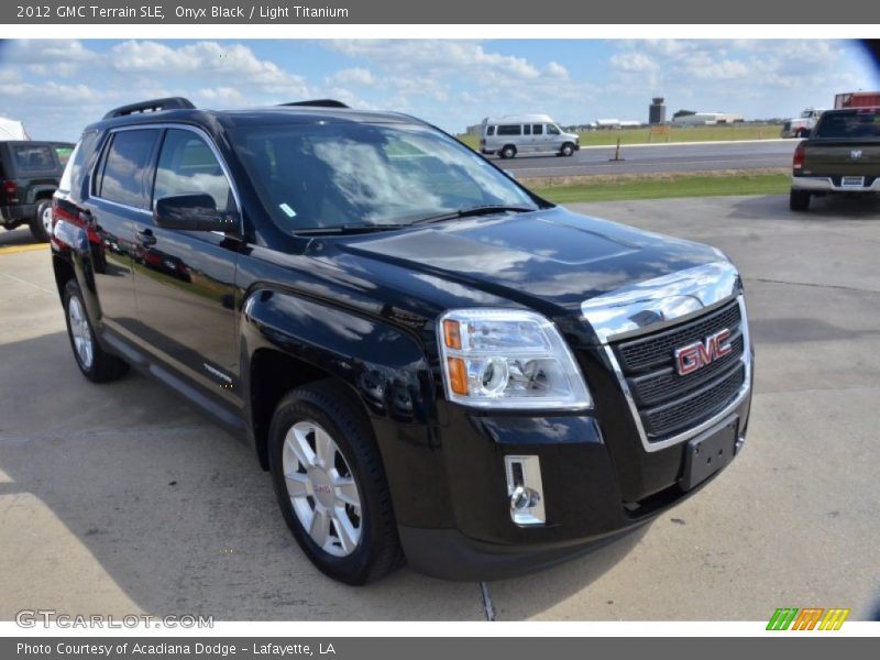 Onyx Black / Light Titanium 2012 GMC Terrain SLE