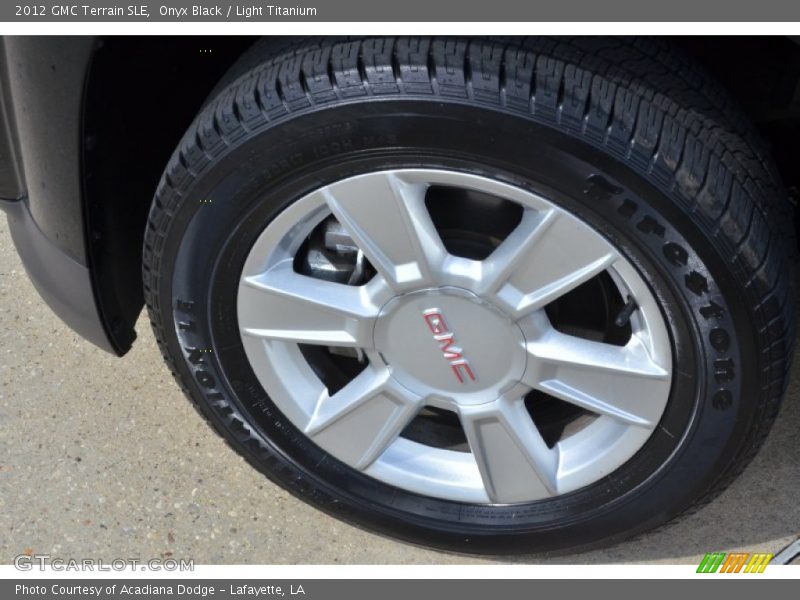 Onyx Black / Light Titanium 2012 GMC Terrain SLE