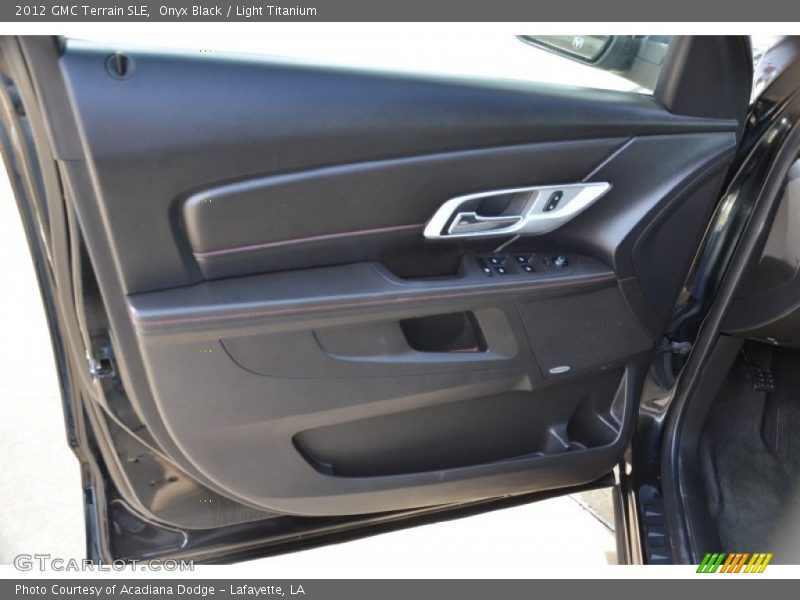 Onyx Black / Light Titanium 2012 GMC Terrain SLE