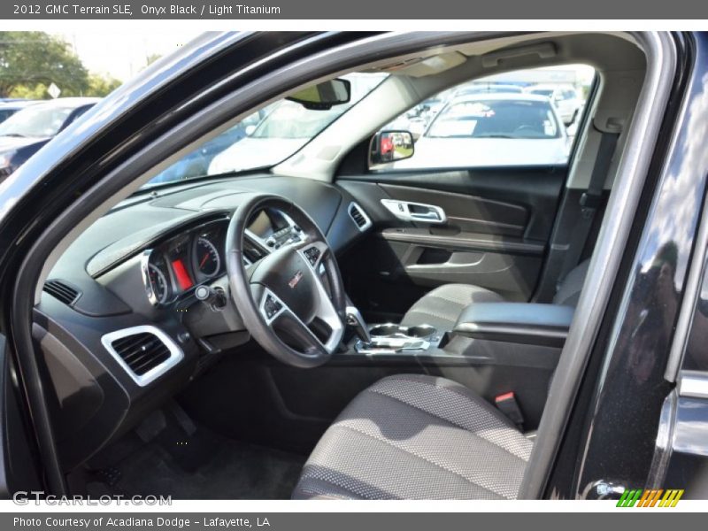 Onyx Black / Light Titanium 2012 GMC Terrain SLE