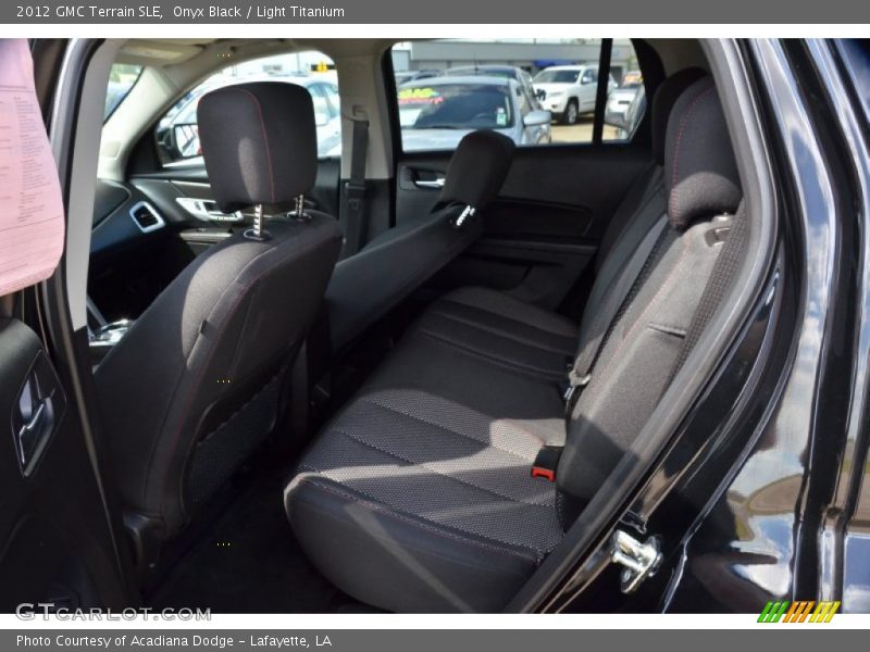Onyx Black / Light Titanium 2012 GMC Terrain SLE