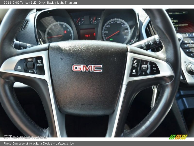 Onyx Black / Light Titanium 2012 GMC Terrain SLE
