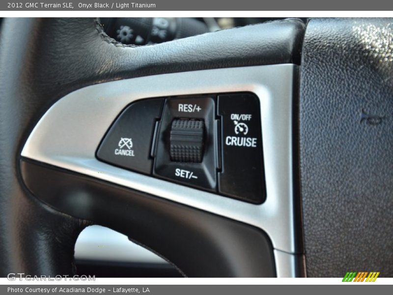 Onyx Black / Light Titanium 2012 GMC Terrain SLE