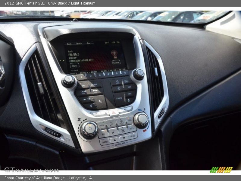 Onyx Black / Light Titanium 2012 GMC Terrain SLE