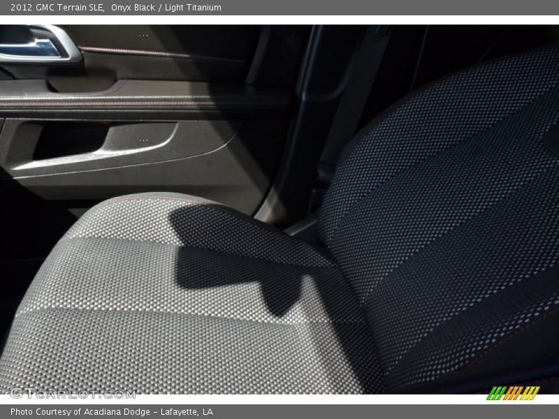 Onyx Black / Light Titanium 2012 GMC Terrain SLE