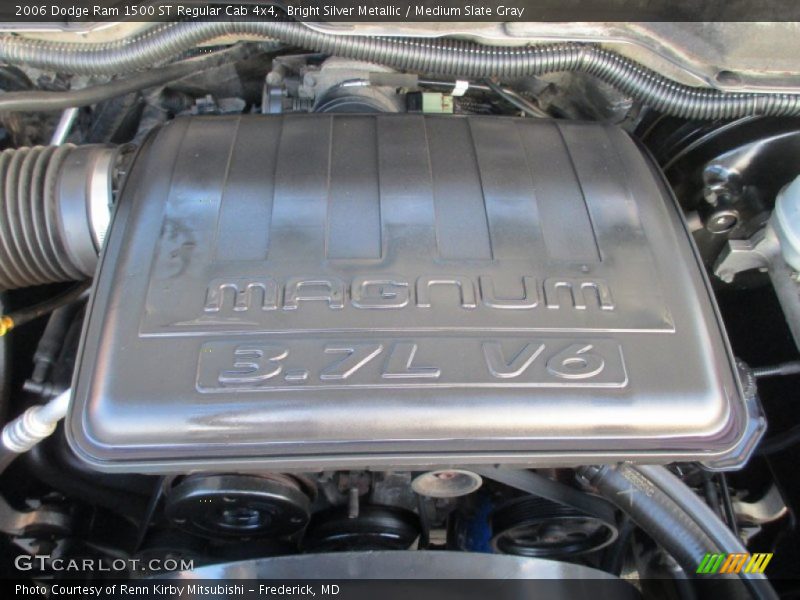 Bright Silver Metallic / Medium Slate Gray 2006 Dodge Ram 1500 ST Regular Cab 4x4