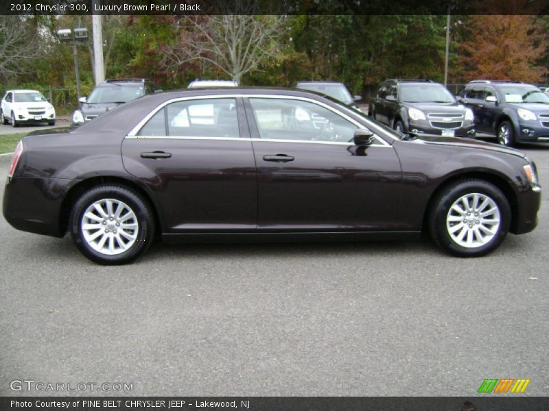 Luxury Brown Pearl / Black 2012 Chrysler 300