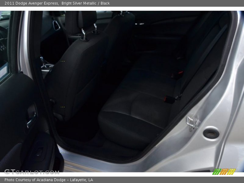 Bright Silver Metallic / Black 2011 Dodge Avenger Express