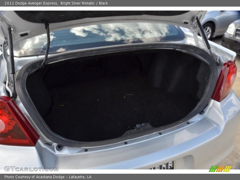 Bright Silver Metallic / Black 2011 Dodge Avenger Express