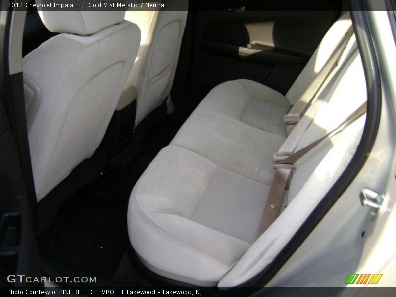 Gold Mist Metallic / Neutral 2012 Chevrolet Impala LT