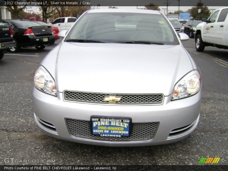 Silver Ice Metallic / Gray 2012 Chevrolet Impala LT