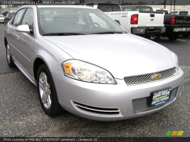 Silver Ice Metallic / Gray 2012 Chevrolet Impala LT