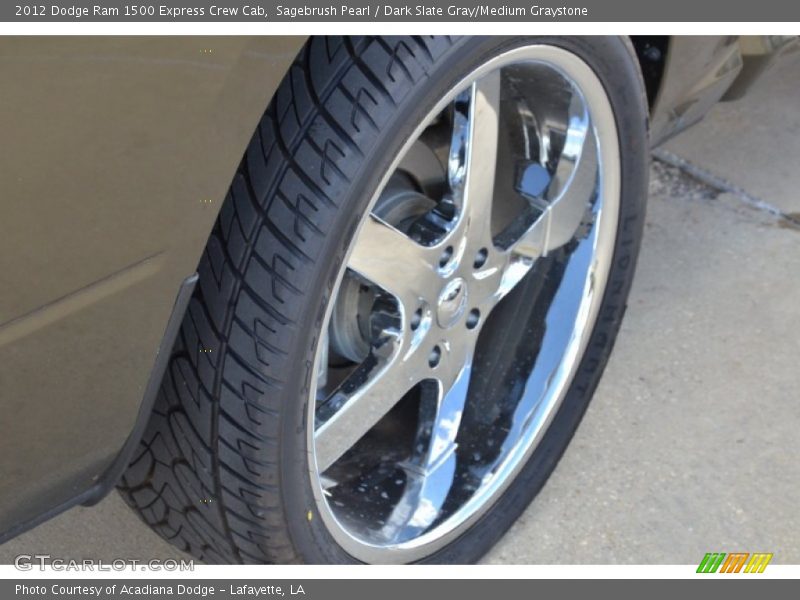 Sagebrush Pearl / Dark Slate Gray/Medium Graystone 2012 Dodge Ram 1500 Express Crew Cab