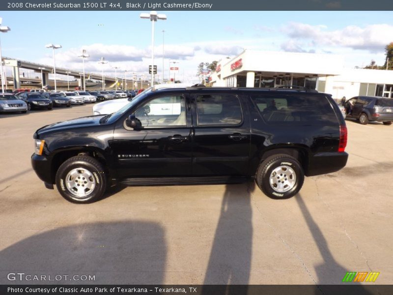 Black / Light Cashmere/Ebony 2008 Chevrolet Suburban 1500 LT 4x4