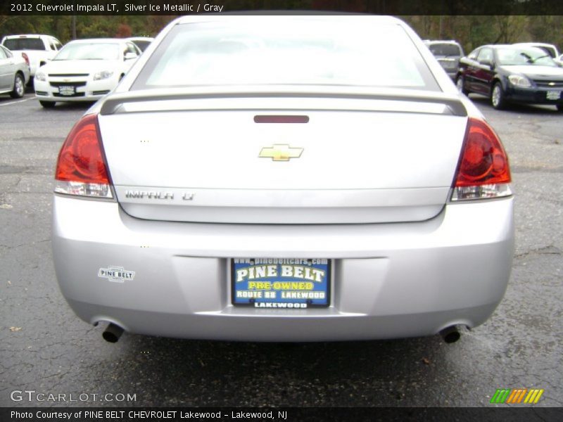 Silver Ice Metallic / Gray 2012 Chevrolet Impala LT