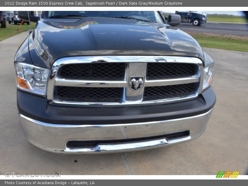 Sagebrush Pearl / Dark Slate Gray/Medium Graystone 2012 Dodge Ram 1500 Express Crew Cab