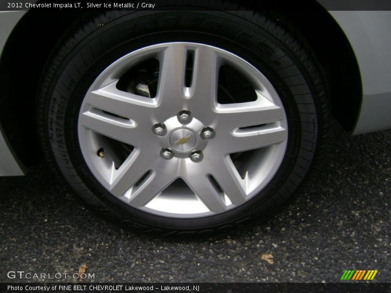 Silver Ice Metallic / Gray 2012 Chevrolet Impala LT