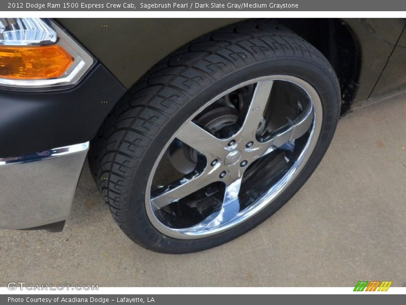 Sagebrush Pearl / Dark Slate Gray/Medium Graystone 2012 Dodge Ram 1500 Express Crew Cab