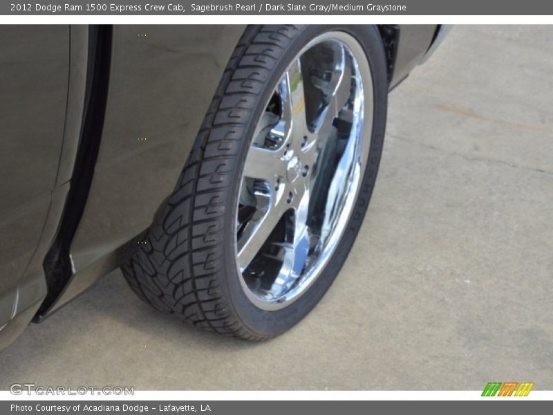 Sagebrush Pearl / Dark Slate Gray/Medium Graystone 2012 Dodge Ram 1500 Express Crew Cab