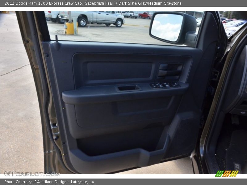 Sagebrush Pearl / Dark Slate Gray/Medium Graystone 2012 Dodge Ram 1500 Express Crew Cab