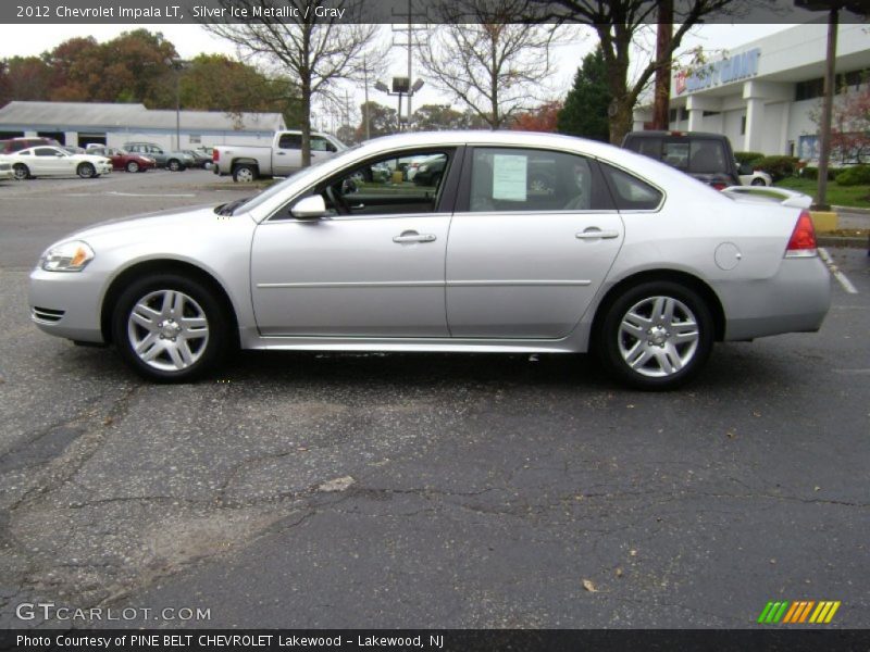 Silver Ice Metallic / Gray 2012 Chevrolet Impala LT