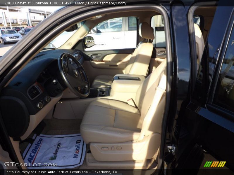 Black / Light Cashmere/Ebony 2008 Chevrolet Suburban 1500 LT 4x4