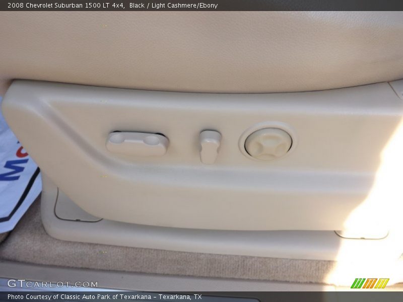 Black / Light Cashmere/Ebony 2008 Chevrolet Suburban 1500 LT 4x4