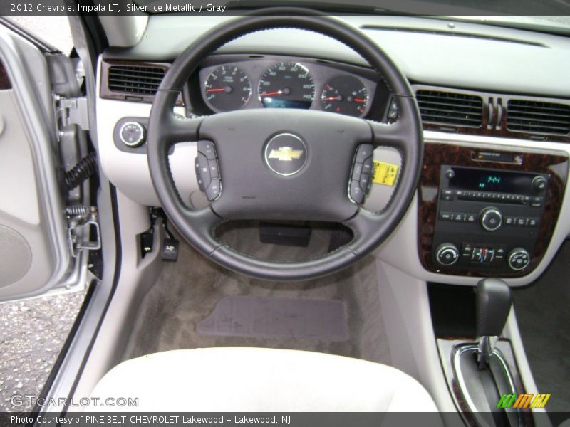 Silver Ice Metallic / Gray 2012 Chevrolet Impala LT