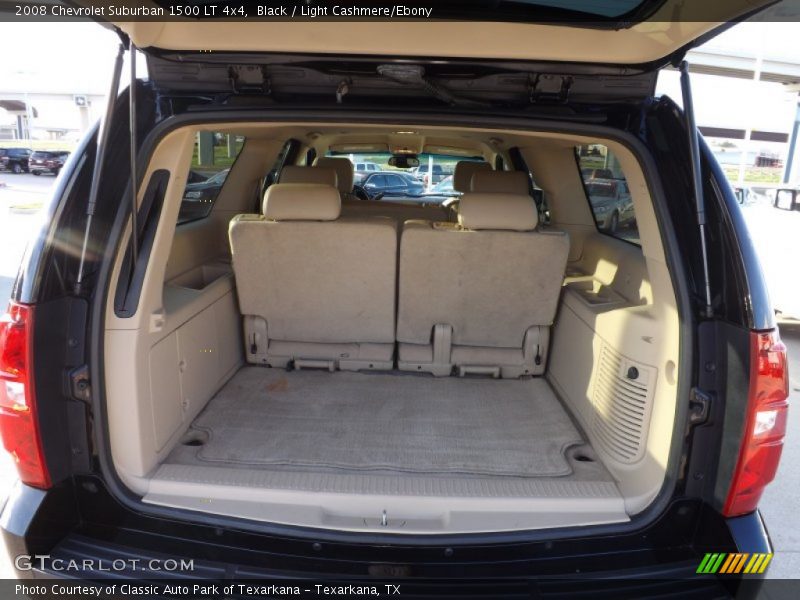 Black / Light Cashmere/Ebony 2008 Chevrolet Suburban 1500 LT 4x4