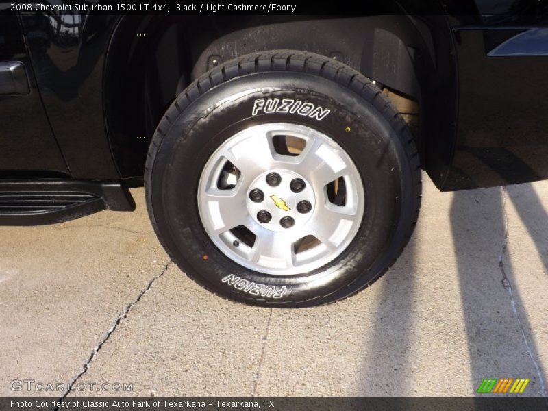 Black / Light Cashmere/Ebony 2008 Chevrolet Suburban 1500 LT 4x4