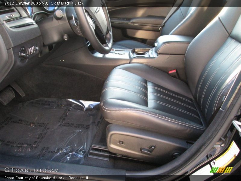 Gloss Black / Black 2012 Chrysler 300 S V8