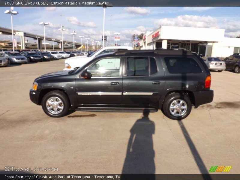 Carbon Metallic / Medium Pewter 2003 GMC Envoy XL SLT