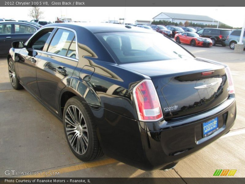 Gloss Black / Black 2012 Chrysler 300 S V8