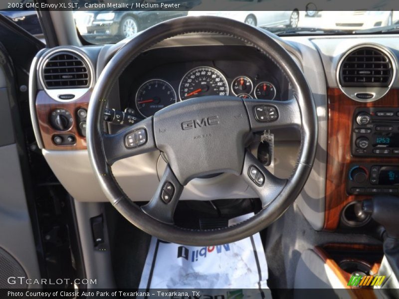 Carbon Metallic / Medium Pewter 2003 GMC Envoy XL SLT