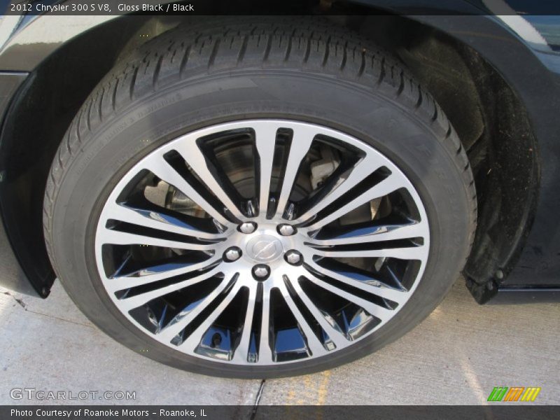 Gloss Black / Black 2012 Chrysler 300 S V8