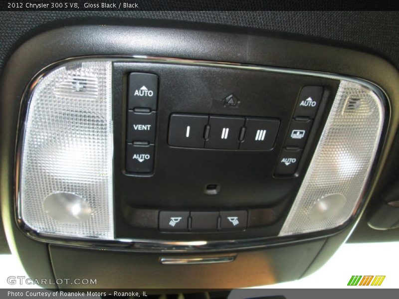 Controls of 2012 300 S V8