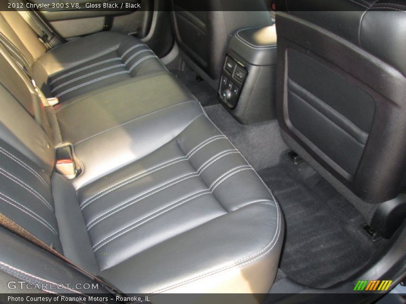 Rear Seat of 2012 300 S V8