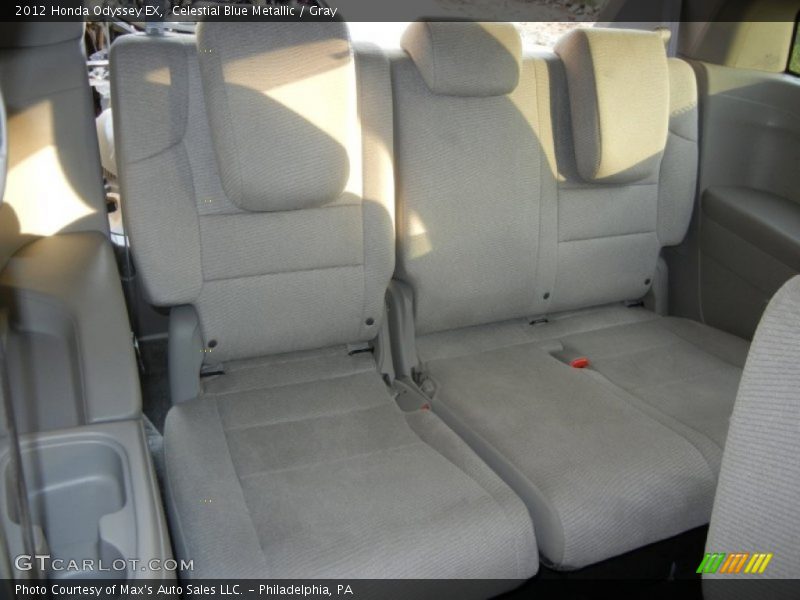 Celestial Blue Metallic / Gray 2012 Honda Odyssey EX
