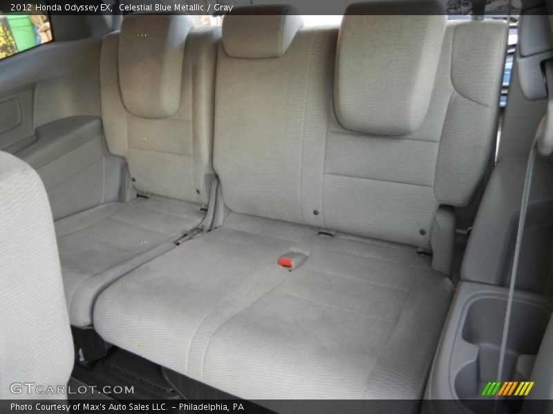 Celestial Blue Metallic / Gray 2012 Honda Odyssey EX