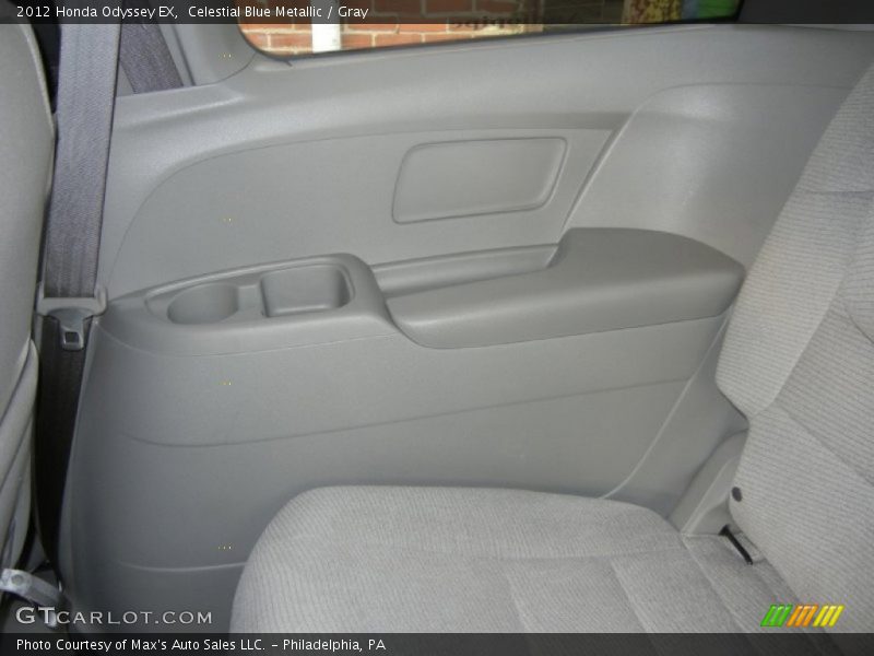Celestial Blue Metallic / Gray 2012 Honda Odyssey EX