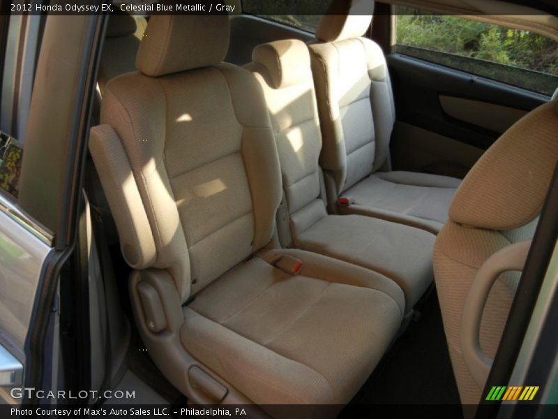 Celestial Blue Metallic / Gray 2012 Honda Odyssey EX