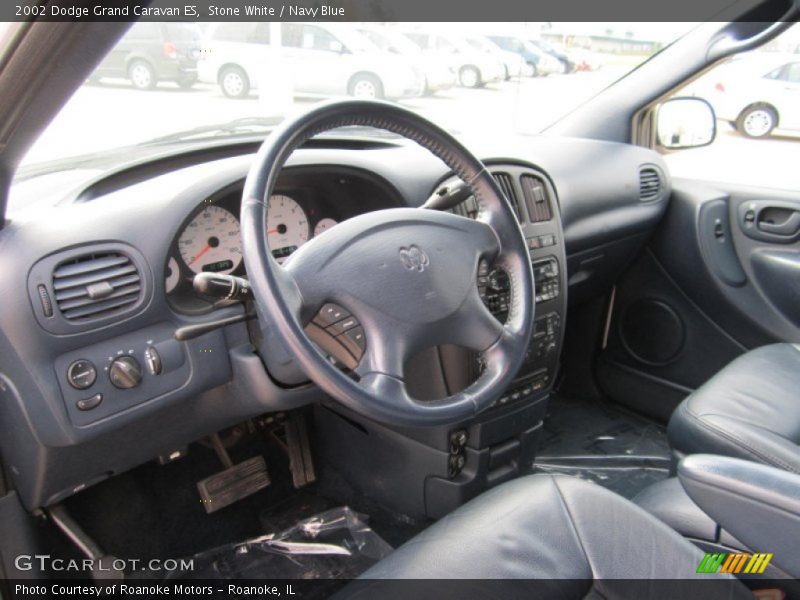 Navy Blue Interior - 2002 Grand Caravan ES 