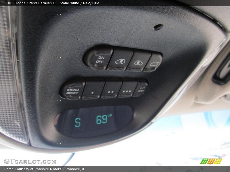 Controls of 2002 Grand Caravan ES