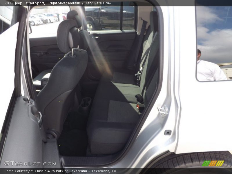 Bright Silver Metallic / Dark Slate Gray 2013 Jeep Patriot Sport