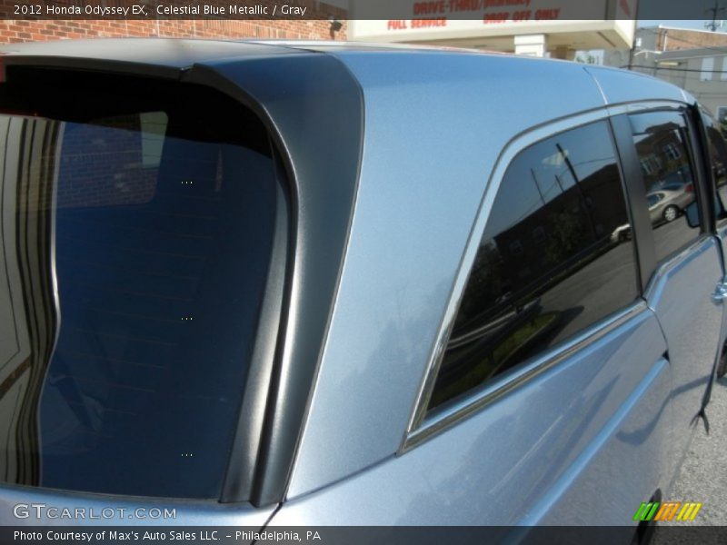 Celestial Blue Metallic / Gray 2012 Honda Odyssey EX