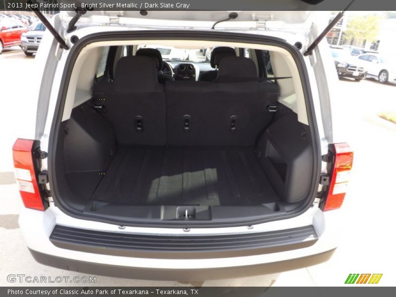 Bright Silver Metallic / Dark Slate Gray 2013 Jeep Patriot Sport